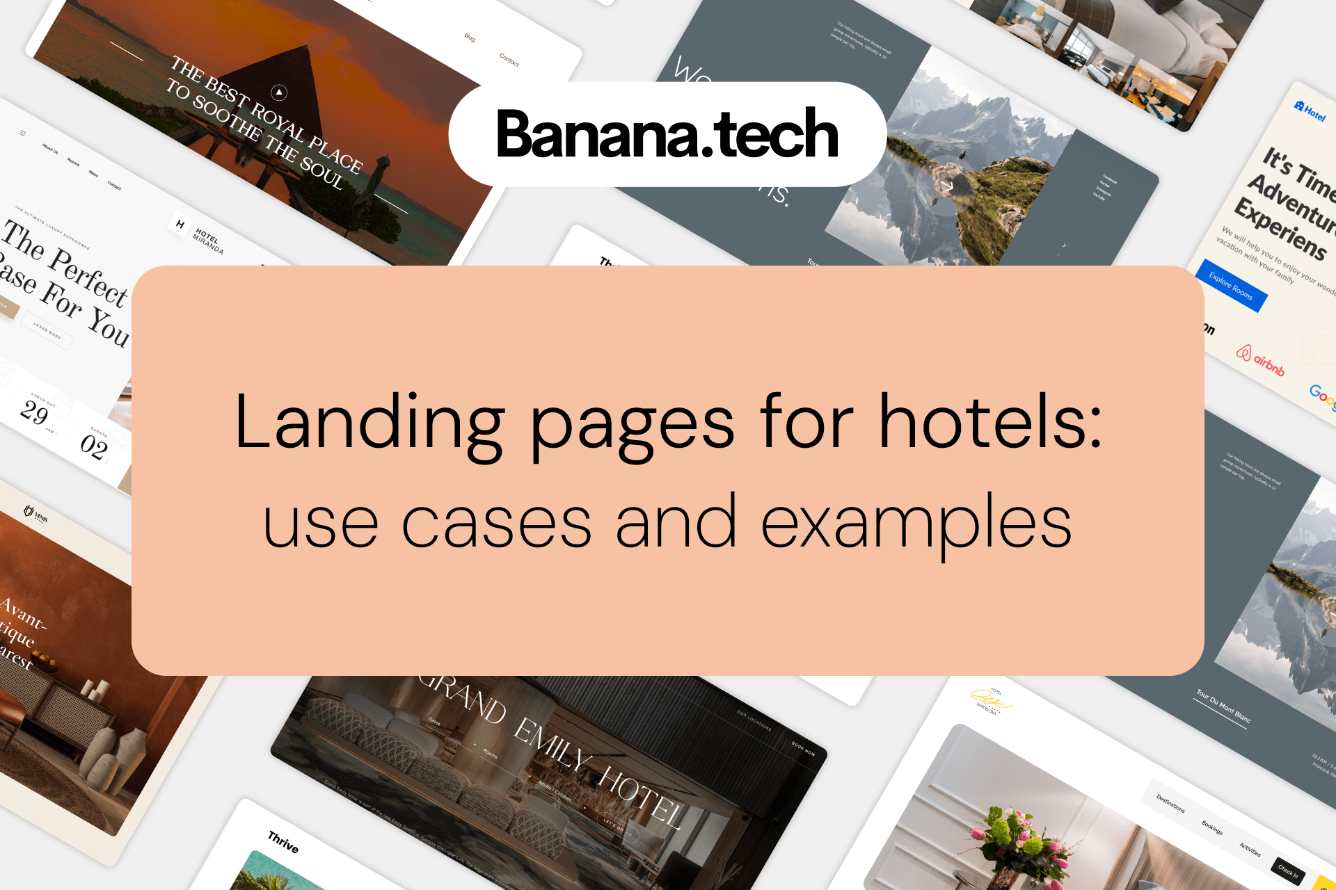 Landing pages uses